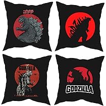 ゴジラ クッション 非売品 cushion GODZILLA 怪獣 🔵GODZILLA Plush Toy Cushion Plush Monster Doll from JAPAN
